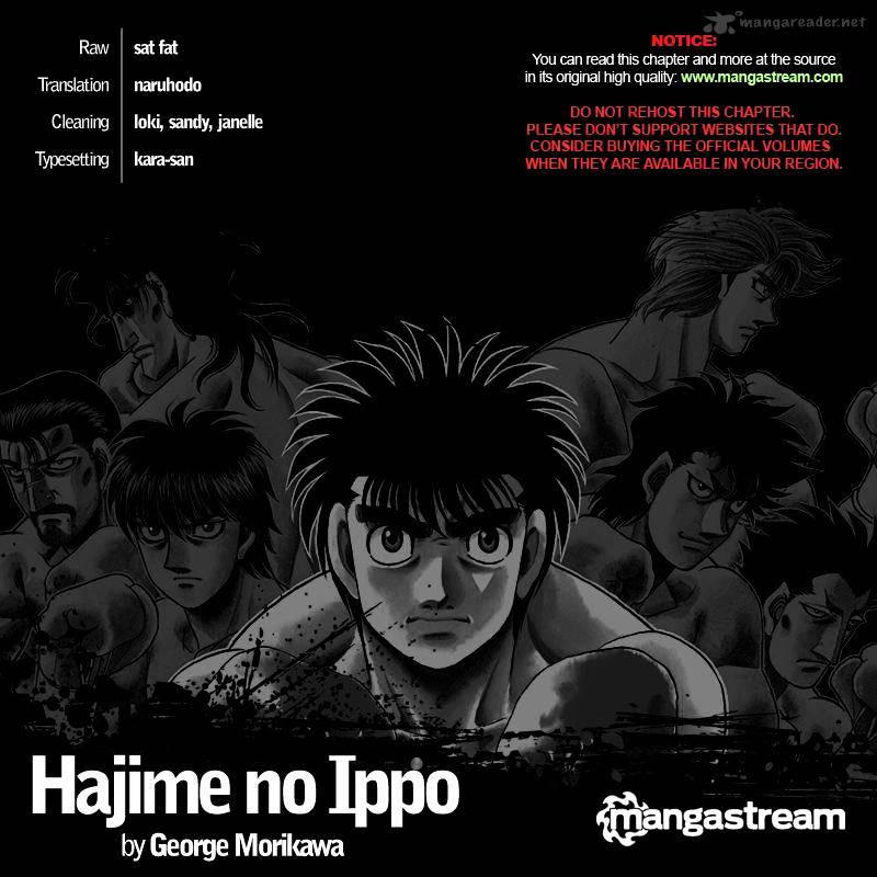 Hajime no Ippo: Fighting Spirit, Chapter 933 image 15